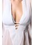 Basic Beyaz Kaftan 4
