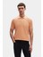 Regular Fit Kayısı Pike Dokulu %100 Pamuk Kıvrılmaz Polo Yaka Nakışlı T-shirt 4HC14ORT51000 1