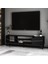 Aragon Modern Tv Sehpası – 140 cm , 2 Kapaklı+2 Açık Raflı, Siyah & Beyaz Renk Seçenekli Tv Ünitesi 3