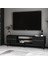 Aragon Modern Tv Sehpası – 140 cm , 2 Kapaklı+2 Açık Raflı, Siyah & Beyaz Renk Seçenekli Tv Ünitesi 4