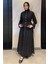 Kadın Fistolu Bel Bağlamalı Tunik Etek Tesettür Ikili Takım P-00016242 1