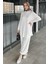 Taş Işlemeli Bisiklet Yaka Tunik Pantolon Tesettür Ikili Takım P-00016179 1