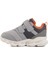 Gri Cırtlı Işıklı Hafif Unisex Çocuk Spor Ayakkabı Cayt B 2