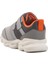 Gri Cırtlı Işıklı Hafif Unisex Çocuk Spor Ayakkabı Cayt B 4