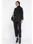 Yaka Çiçek Detaylı Tunik Pantolon Tesettür Ikili Takım P-00015931 1
