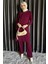 Kadın Taş Işlemeli Tesettür Tunik Pantolon Ikili Takım P-00015545 1