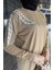 Taş Işlemeli Bisiklet Yaka Tesettür Triko Tunik P-00015650 3