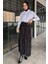 Bel Lastikli Krinkıl Vual Tesettür Etek P-00015685 1