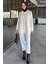 Taş Detaylı Çıtçıt Detaylı Tunik Pantolon Tesettür Ikili Takım P-00015582 2