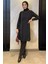 Kadın Taş Işlemeli Tesettür Tunik Pantolon Ikili Takım P-00015545 1