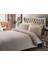 Stripe Premium Basic King Size Nevresim Takımı Gri 1