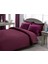 Stripe Premium Basic King Size Nevresim Takımı Mürdüm 1