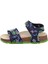 Superfit Mantar Taban Desenli Erkek Sandalet Lacivert10 1