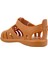 Tobby Plastik Örgülü Sandalet Karamel 3
