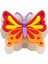 Ledli Yanıp Sönen Kelebek Terlik Süsü Üç Boyutlu/ışıklı 3D Charm/jibbitz 1