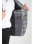 Uche Erkek Vizon Ekose Desenli Slim Fit Mono Yaka Blazer Ceket 4