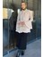 Tesettür Piliseli Şifon Tunik P-00015448 1