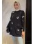 Kelebek Taşlı Bisiklet Yaka Tesettür Tunik P-00015449 2