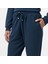Kadın Lacivert Regular Fit Eşofman Altı 55K403T.4JN 4