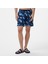 Erkek Lacivert Regular Fit Desenli Deniz Şortu T55106T.4NV 3