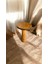 Wood Wooden Ahşap Konik Model Tekli Mantar Yan Sehpa Modern Tik Ağacı Renk Fiskos 2