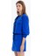 Slim Fit Beli Lastikli Basic Kadın Mini Etek 3
