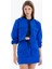 Slim Fit Beli Lastikli Basic Kadın Mini Etek 5