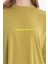 Bisiklet Yaka Oversize Sırtı Açık Kadın T-Shirt 4
