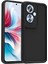 Oppo Reno 11F ile Uyumlu Kılıf Parlak Tek Renkli Yüzey Dayanıklı Malzeme & Tam Koruma Redolent Kılıf Ergonomik Kavrama Kolay Erişim Kapak Siyah 1