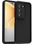 Infinix Hot 50 4g ile Uyumlu Kılıf Parlak Tek Renkli Yüzey Dayanıklı Malzeme & Tam Koruma Redolent Kılıf Ergonomik Kavrama Kolay Erişim Kapak Siyah 1