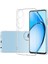 Oppo A60 Uyumlu Kılıf Zebana Şeffaf Soft Silikon Kılıf Şeffaf 1