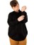 Modexl 20351 Battal Gomlek-Sıyah 1