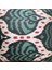 45 x 45 cm Ikat Yastık, Ipek Kadife Kırlent Kılıf, Yeşil Renk Ikat Yastık Kılıfı, El Dokuma Kırlent Kılıf 4