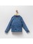 Basic Unisex Çocuk Mavi Kot Ceket 2