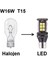 Renault Megane 4 LED Geri Vites Ampulü W16W T15 Beyaz 3