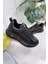 Günlük Erkek Ayakkabı Deri Bağcıklı Yüksek Taban Süet ve Dikiş Detay Bilek Destek Sneaker 367 1