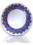 Dm Porselen Osmanlı Motif Porselen Tabak 25 cm 1