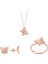 Kelebek Rose Gümüş Set GMS144 1