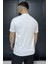 Kol Katlamalı Baskılı Erkek Tişört P-00015997 4