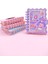 Candy Sevimli Kız Cırtlı Cep Boy Mini Not Defteri (7x8 Cm) - Mor 1