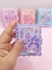 Candy Sevimli Kız Cırtlı Cep Boy Mini Not Defteri (7x8 Cm) - Mor 2