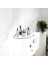 Çok Amaçlı Pratik Modern Tasarımlı Şeffaf Pleksi Pasta Dilim Banyo Rafı (2 Adet) 1