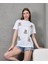 Genç Kadın Ayıcık Süzene Nakışlı T-Shirt 1