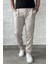Erkek Bel Bağcıklı Fermuarlı Düz Paça Jogger Pantolon P-00015950 1