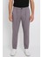 Erkek Bel Bağcıklı Fermuarlı Düz Paça Jogger Pantolon P-00015950 1