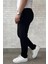 Erkek Bel Bağcıklı Fermuarlı Düz Paça Jogger Pantolon P-00015950 2