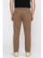 Erkek Bel Bağcıklı Fermuarlı Düz Paça Jogger Pantolon P-00015950 2