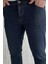Fermuarlı Erkek Slim Fit Jean Kot Pantolon P-00015857 4