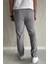 Bel Bağcıklı Fermuarlı Erkek Jogger Pantolon P-00015855 3