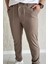 Bel Bağcıklı Fermuarlı Erkek Jogger Pantolon P-00015855 4